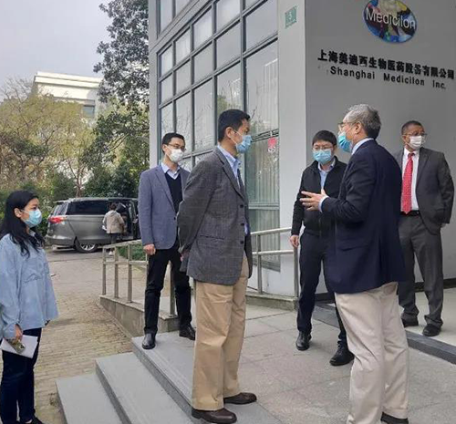 上海市委常委、副市长吴清一行调研BJL平台张江园区
