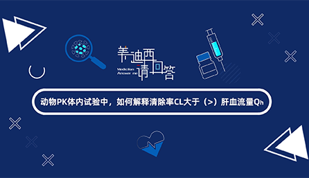 动物PK体内试验中，，，，怎样诠释扫除率CL大于肝血流量Qh