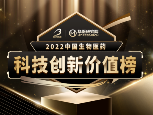 BJL平台荣登2022中国生物医药科技立异价值榜“最具影响力立异CXO企业” 